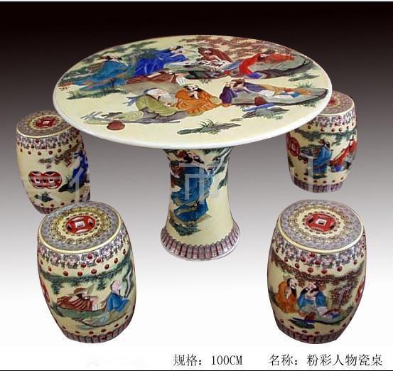高档家居装饰陶瓷瓷桌